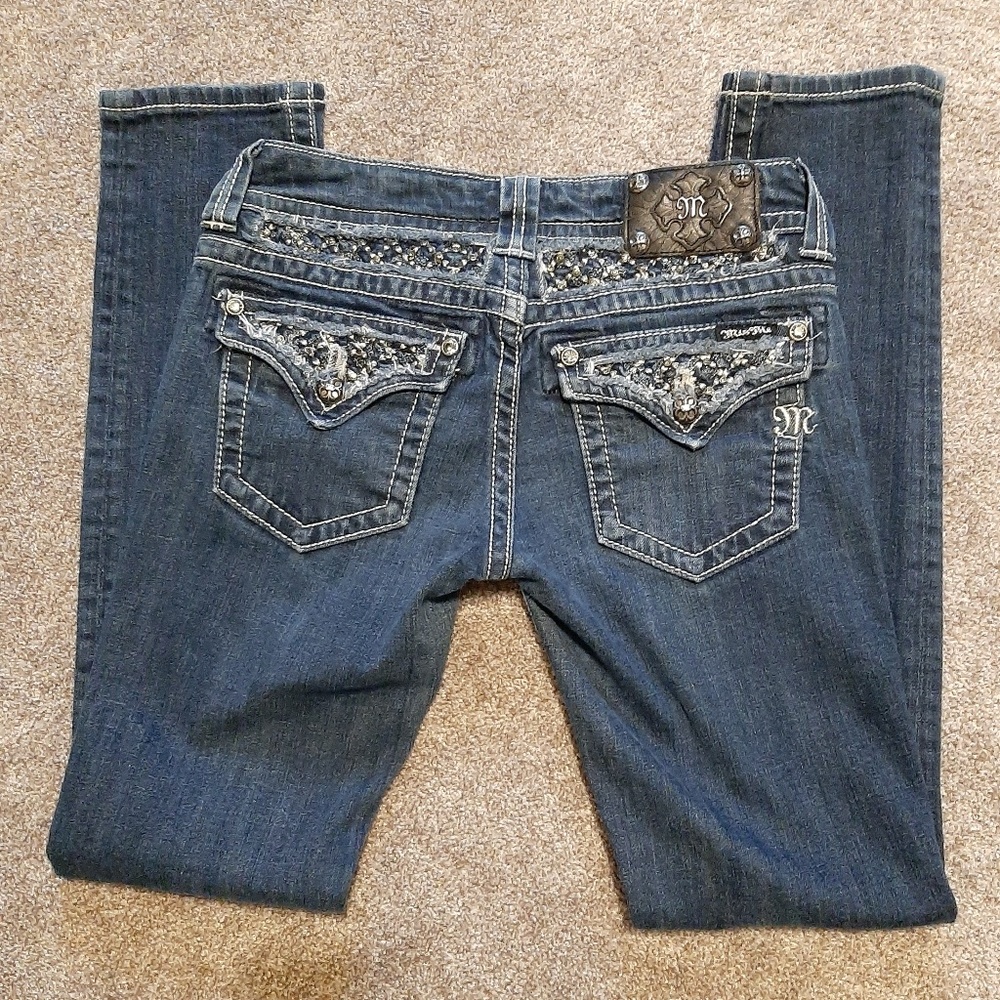 Miss Me Skinny Jeans 27 dark blue